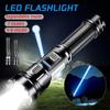 Magnetic Rechargeable Flashlight High Lumens Super Bright LED Tactical Flash Light Lantern Work Light Fast Charging Torch Light
