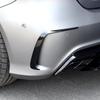 Rear Bumper Lip Spoiler Splitter Canards For Mercedes Benz W176 A200 A250 A260 A45 AMG 2013-2018 Hatchback Black Body Kit Tuning