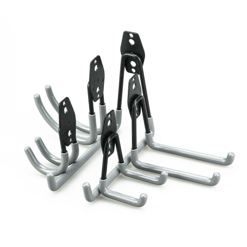 Металлические крючки для перфорированной панели для хранения в гараже и на складе