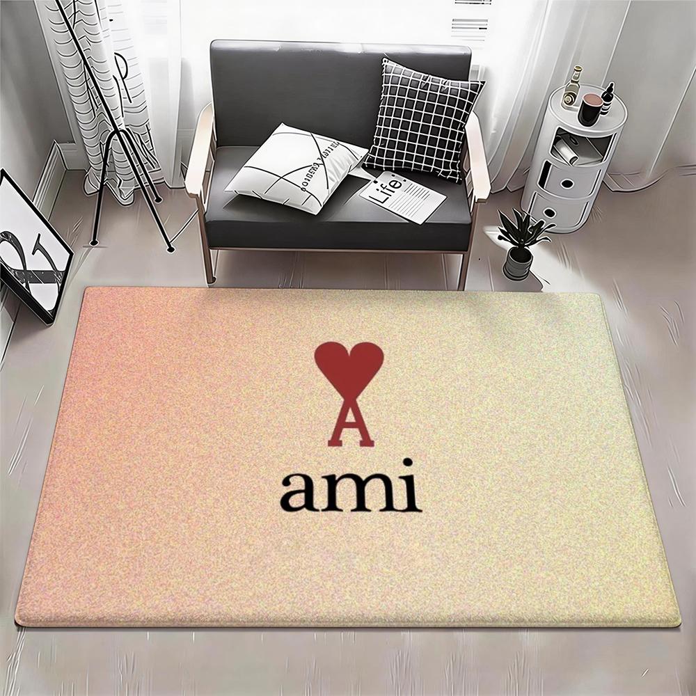 Character A Ami Floor Mat Eco Flannel Doormat Non Slip Odorless Indoor Floor Rug Soft Short Plush Home Mat