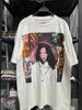 Винтажная футболка Bjork 90-х Post Tour Белая Унисекс Футболка Мужская Женская S5XL Унисекс Футболка