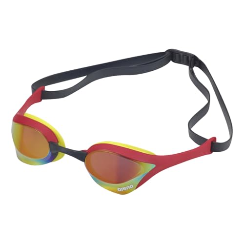 ARENA Competitive Swimming Goggles Unisex Free Size Mirror Coated Lens World Aquatics Approved Cobra Ultra AS5SGG02U