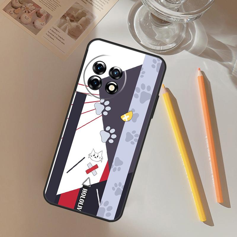 Hololive Costume Funda For OnePlus 12 12R 13 R 11 9 10 Pro 8T 9RT 10T OnePlus Nord 4 CE 2 3 Lite N20 N30 Case