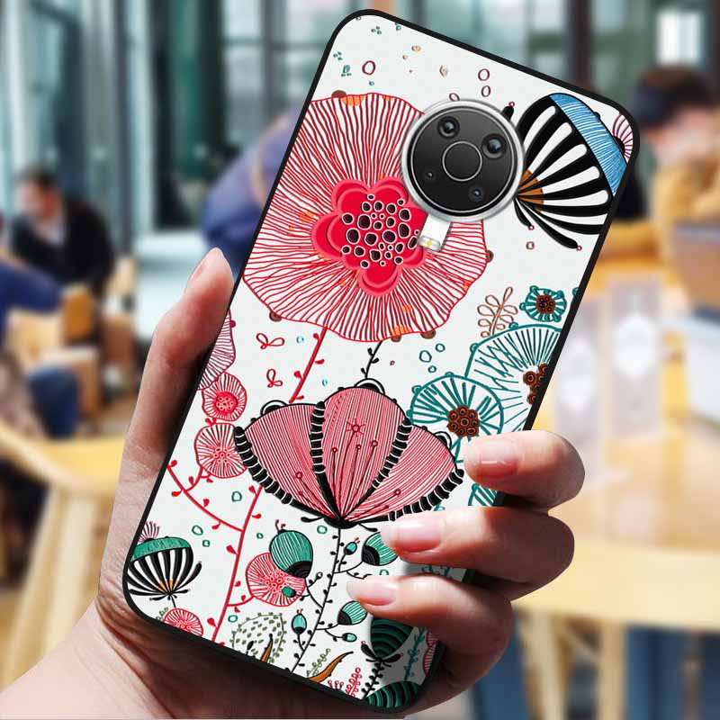 3D Тисненый Чехол Для Nokia G20 Чехол Рельефный Мягкий Силиконовый Задняя Крышка Coque Для Nokia G10 G50 G20 Чехол Для Телефона G 20 10 50 Fundas Оболочка