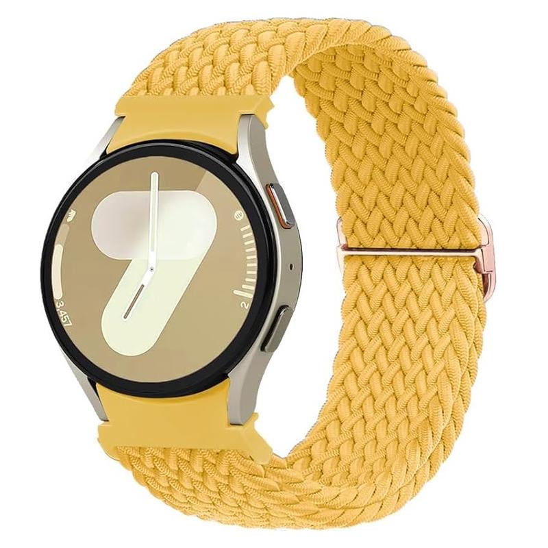 Ремешок для Samsung Galaxy Watch 7 FE 5 Pro 4 6 classic 44 мм 40 мм Без зазоров Плетеный спортивный браслет на запястье correa Galaxy Watch 7 Ремешки