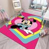 Cute Cartoon Carpet Minnie Mouse Printed Rug for Home Living Room Bedroom Kids Room Decor Non-slip Floor Mat Next Day Shipping
