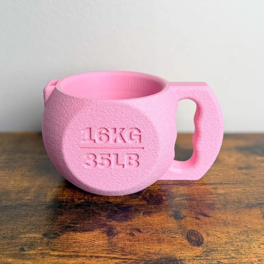 Heat Insulation Weight Lifting Ice Cream Cup Stand Gym Themed Frozen Dessert Sleeve  Beach