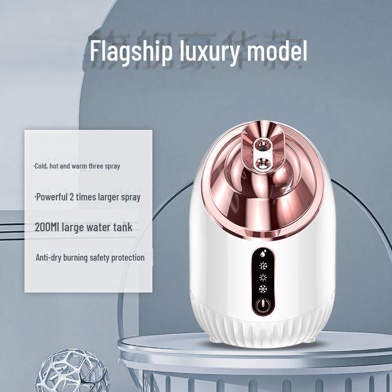 Пароход для лица: Горячий и холодный спрей для очищения пор, спа, увлажнения и распыления