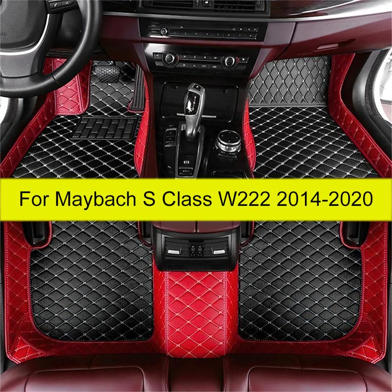 Автомобильные коврики для Maybach S Class W222 S300 320 350 400 450 500 560 600 Five Seats 2014-2016 2017 2018 Аксессуары