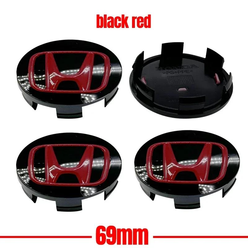 TR3-4pcs/set Car Styling Wheel Center Cap Hub Covers Badge Accessories For Honda Civic Fit Jazz Accord Pilot CRV Passport City XRV