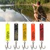 5Pcs Artificial Baits with Treble Hook Vibrant Colors Compact Design Portable Spinners Spoon Lures Fishing Tackle