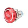22mm Waterproof Emergency Stop Push Button Switch SelfLock Mushroom Head Button Switch(6 Pin )
