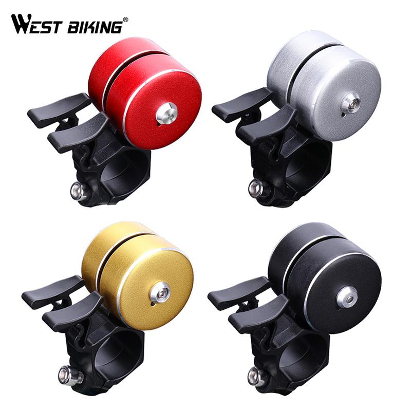 WEST BIKING Vintage Classic Bicycle Bell Ring Cycling Bike Brass Alloy Handlebar Retro Upgrades Cycling Bike Warning Horn Loud
