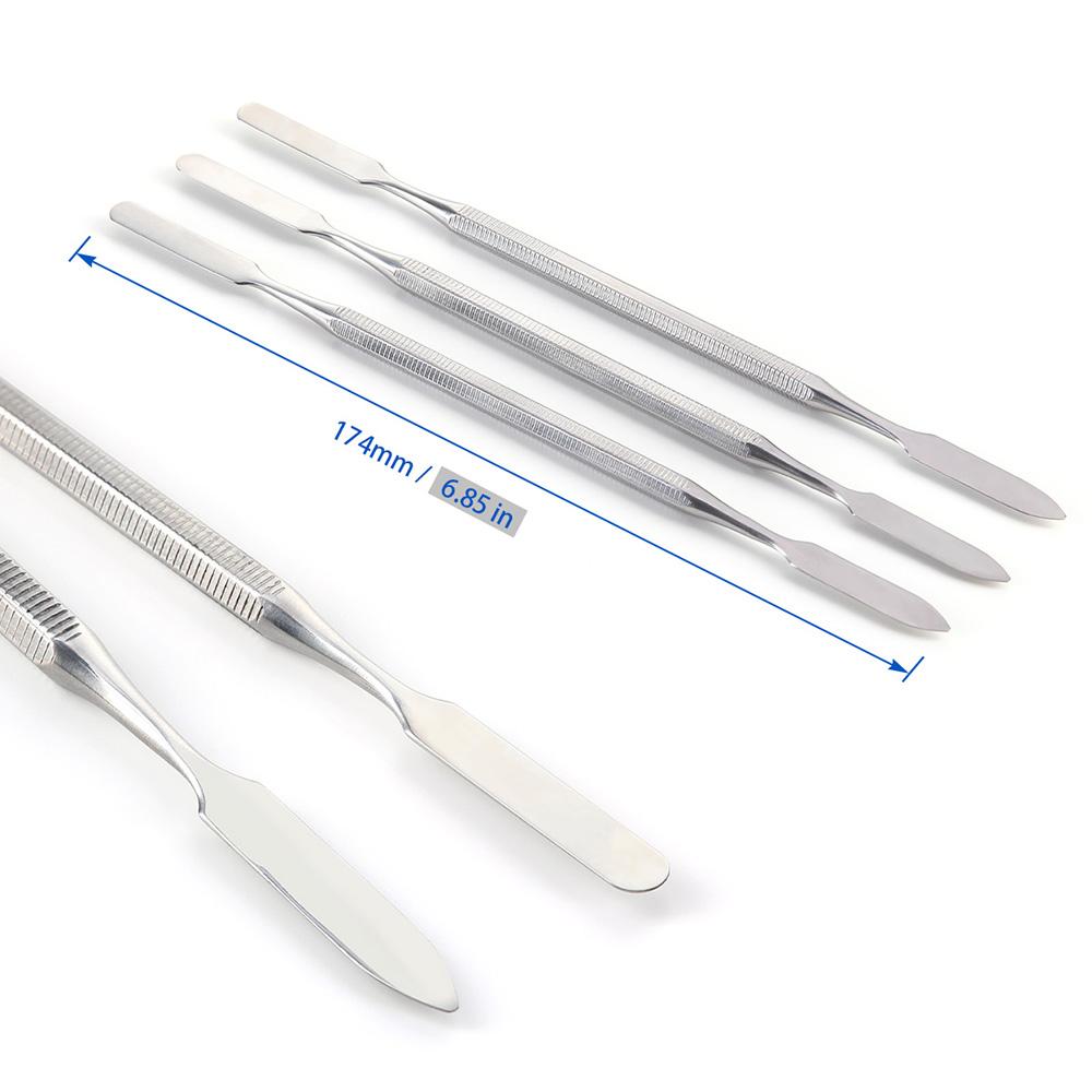 1/3 шт. Нержавеющая сталь Зубные Mixing Spatula Инструменты для стоматологии Смешивающий стержень Шпатель Профессиональные Инструменты для зуботехнической лаборатории
