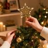 Star Christmas Tree Decoration Set, Holiday Tree Star Ornaments for Festive Decor