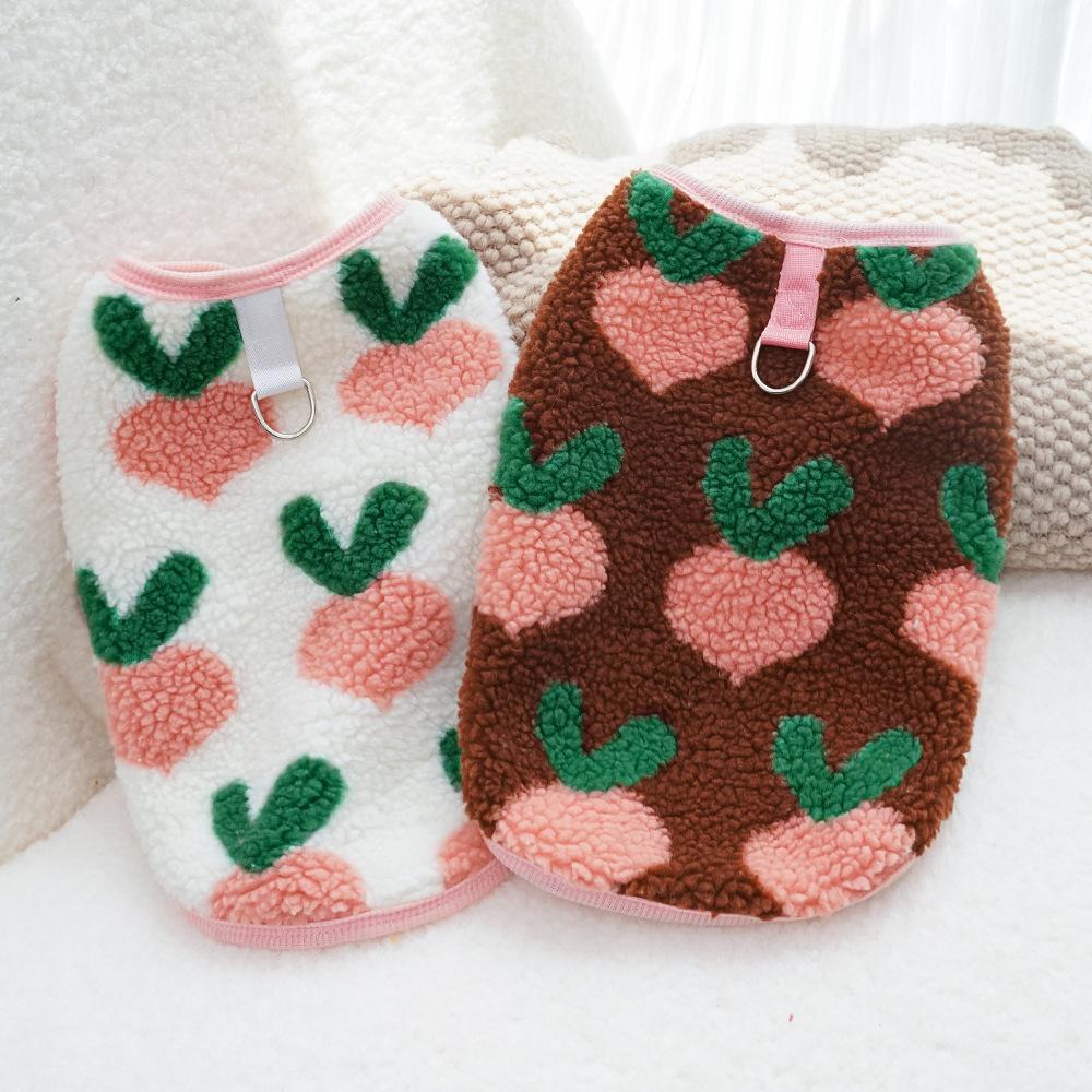 Winter Warm Dog Clothes Cute Puppy Coat Soft Plush Pet Clothes for Small Medium Dogs Chihuahua Yorkie Costume Dog Accessories