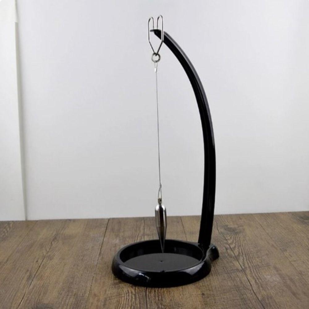 Ручная работа Песочные часы маятник гравитационный песок подарок игрушки сбалансированные гравитационные песочные украшения черный песок стол для рисования украшение спальня