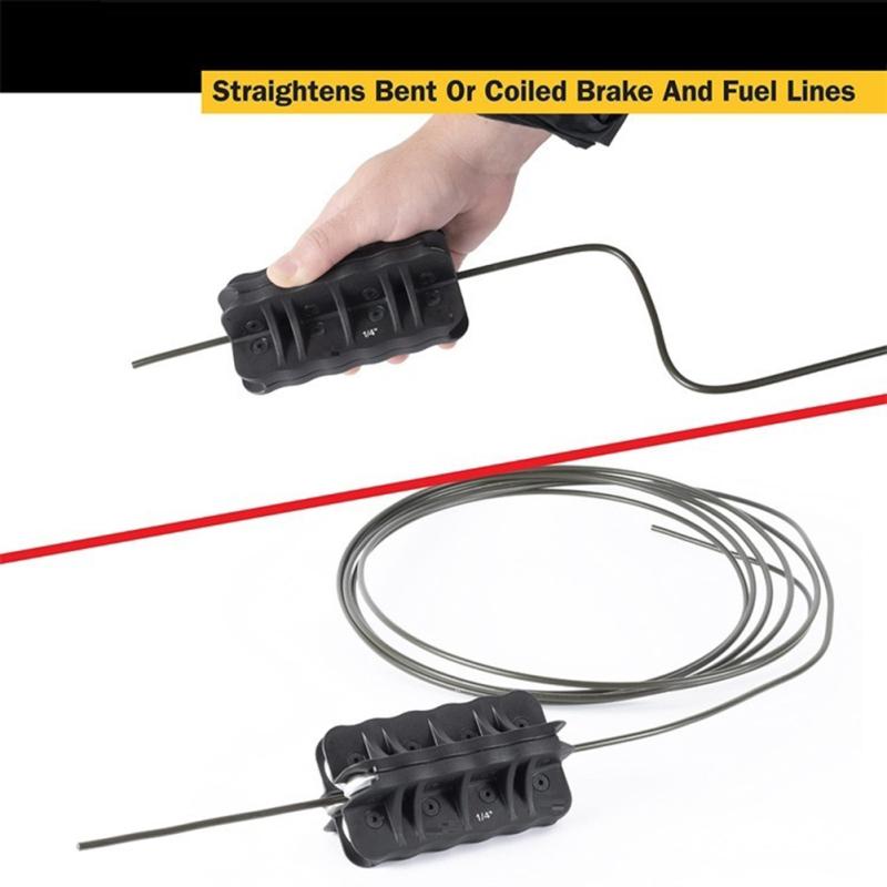 Ручной выпрямитель трубок с улучшенным захватом, портативный инструмент для выпрямления трубок для линий тормозной топливной системы