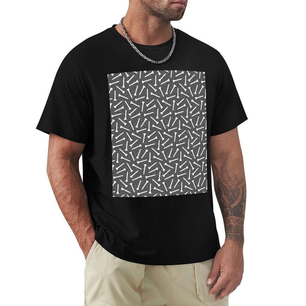 Golf Tees grey TShirt quick drying Tshirts oversize Mens tshirt