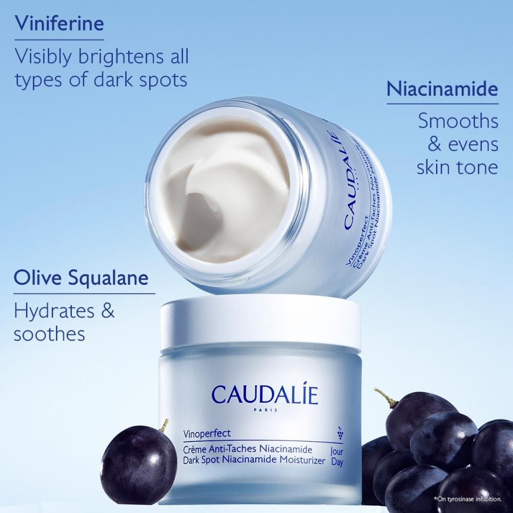 Caudalie Vinoperfect Brightening Refillable Moisturizer 1.69 Oz 50 Ml