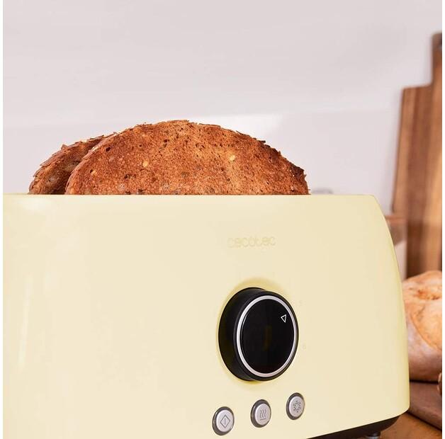 Toaster Cecotec 03110 ClassicToast 15000 Yellow