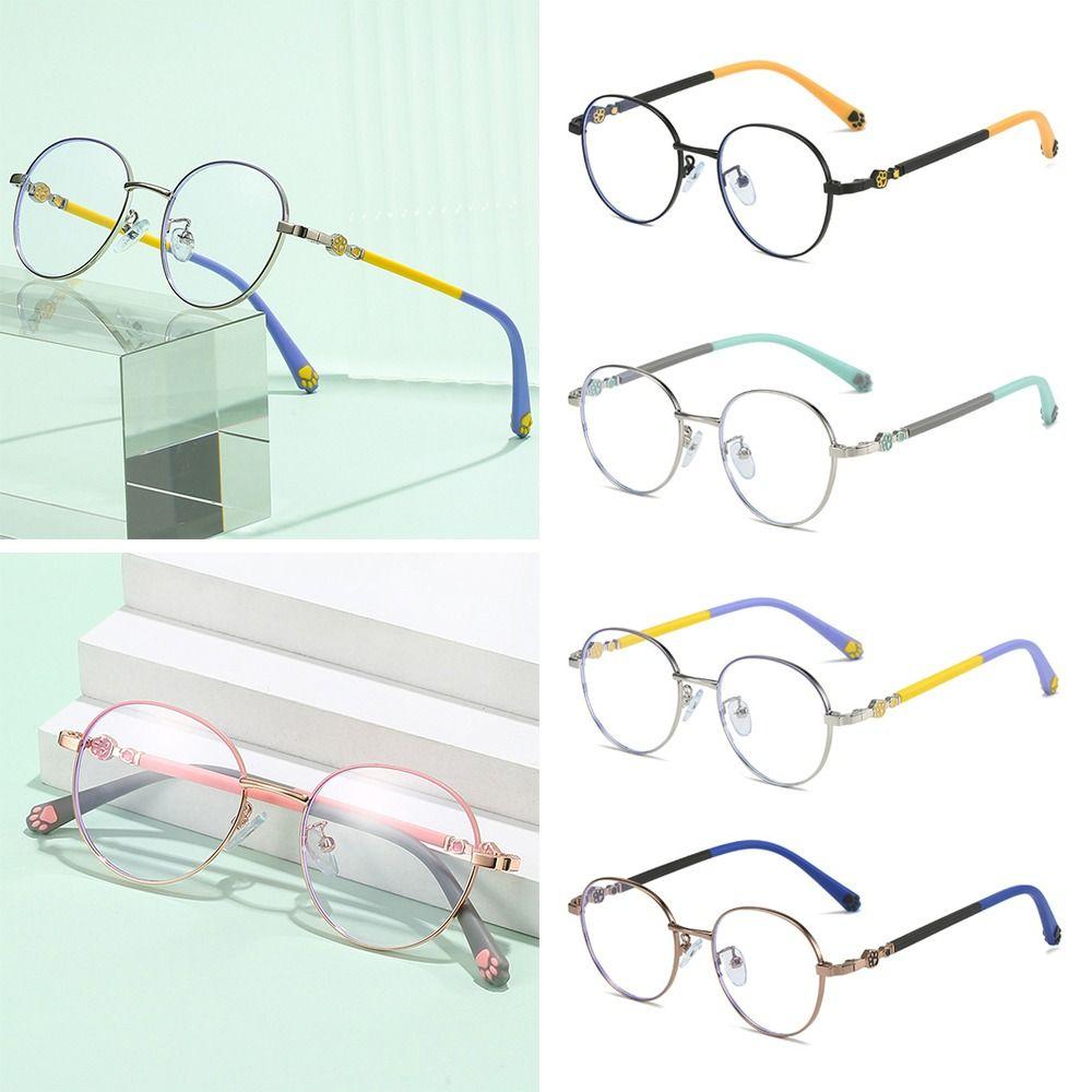 Online Classes Eye Protection Comfortable Eyeglasses Kids Glasses Anti-blue Light Ultra Light Frame