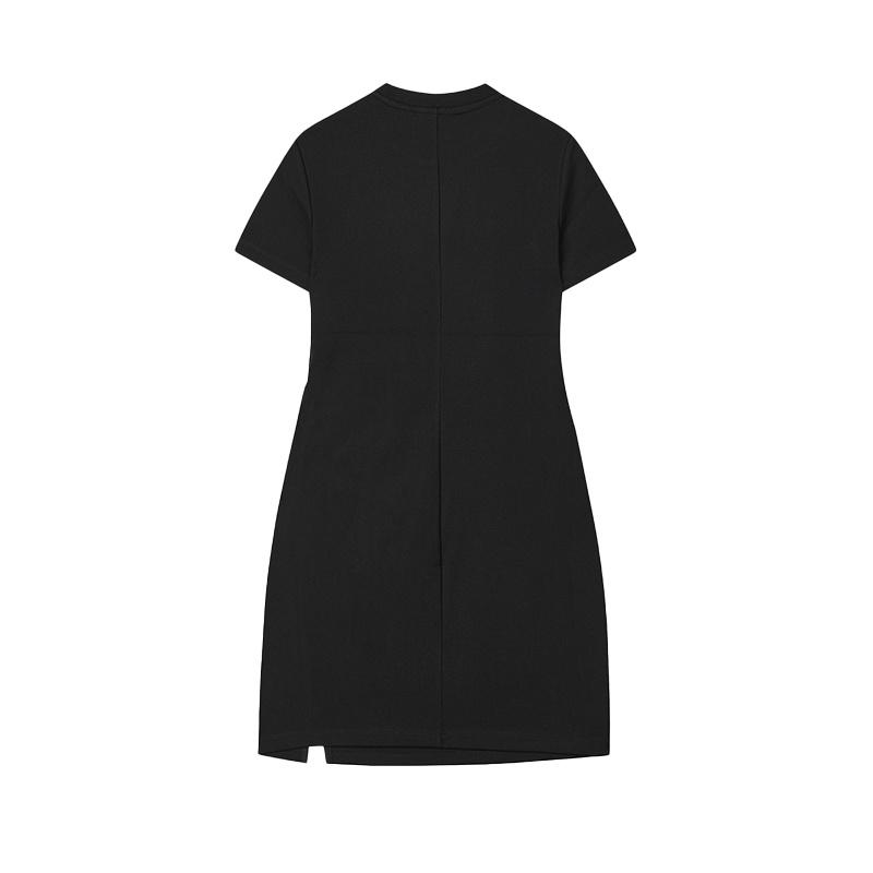 FILA ORIGINALE Short Sleeved Dress Women's Jet Black F51W529313F-BK