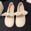 2024 новые туфли на мягкой подошве, удобные, повседневные, простые, универсальные туфли Мэри Джейн с бантом для женщин, летнее время