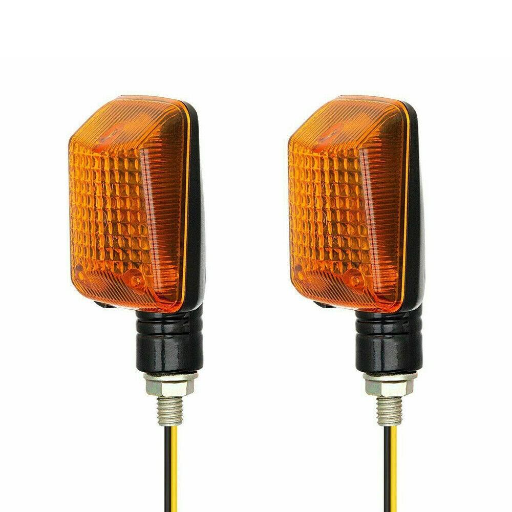 Turn Heads On Your Bike with Black Tinted Motorcycle Turn Signals 4 Piece Set!