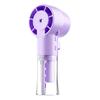 Portable Humidifier Fan Mini Handheld Mist Fan Portable USB Rechargeable Handheld Fan with Humidifier Mini Water Spray Hand Fan