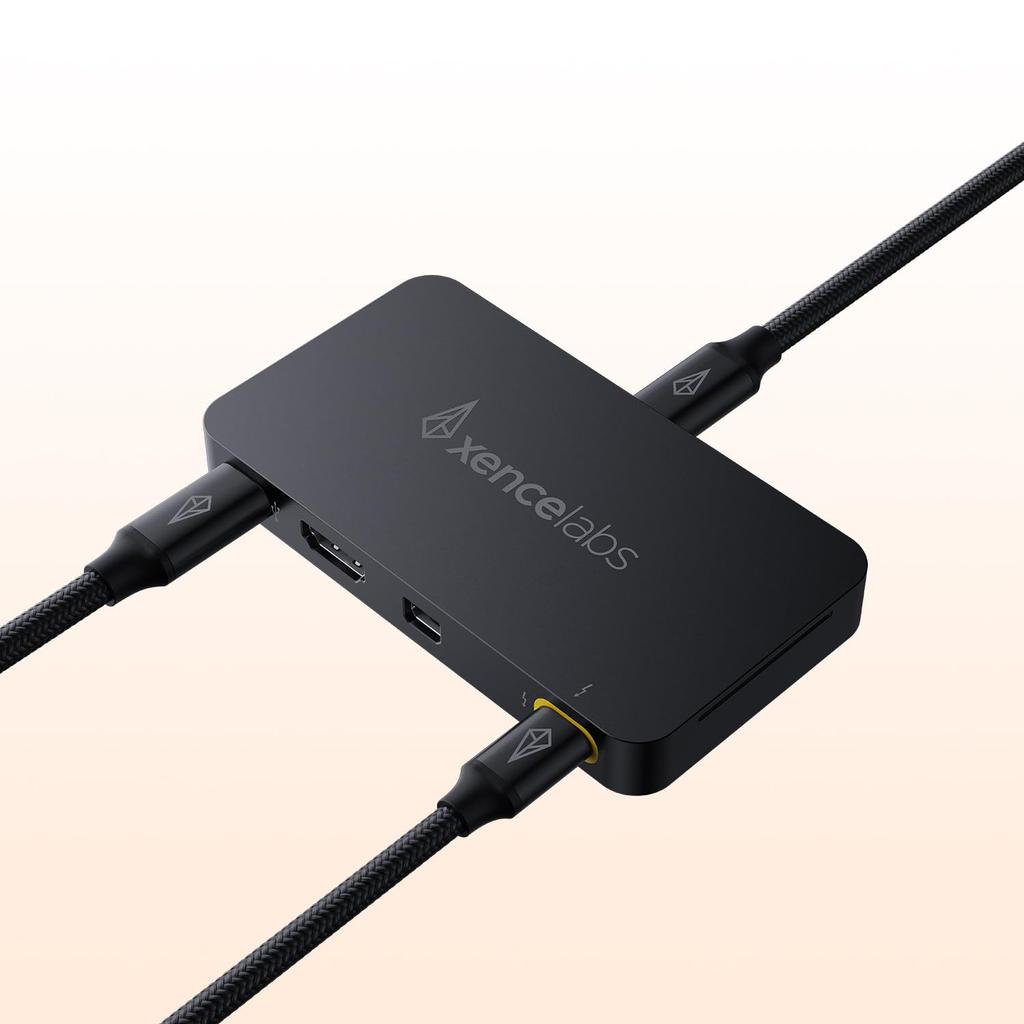 XENCELABS Hub Комплект Xencelabs Hub для Pen Display с улучшенными возможностями подключения и кабелями, в комплект входит универсальный адаптер переменного тока 16, HDMI, DisplayPort,