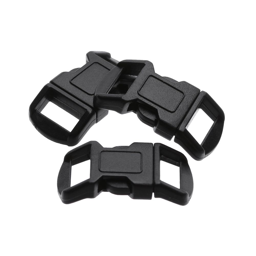 Dual Adjustable Strap Webbing Tool Outdoor Bag Buckles Curved Buckle Paracord Bracelet Accessories