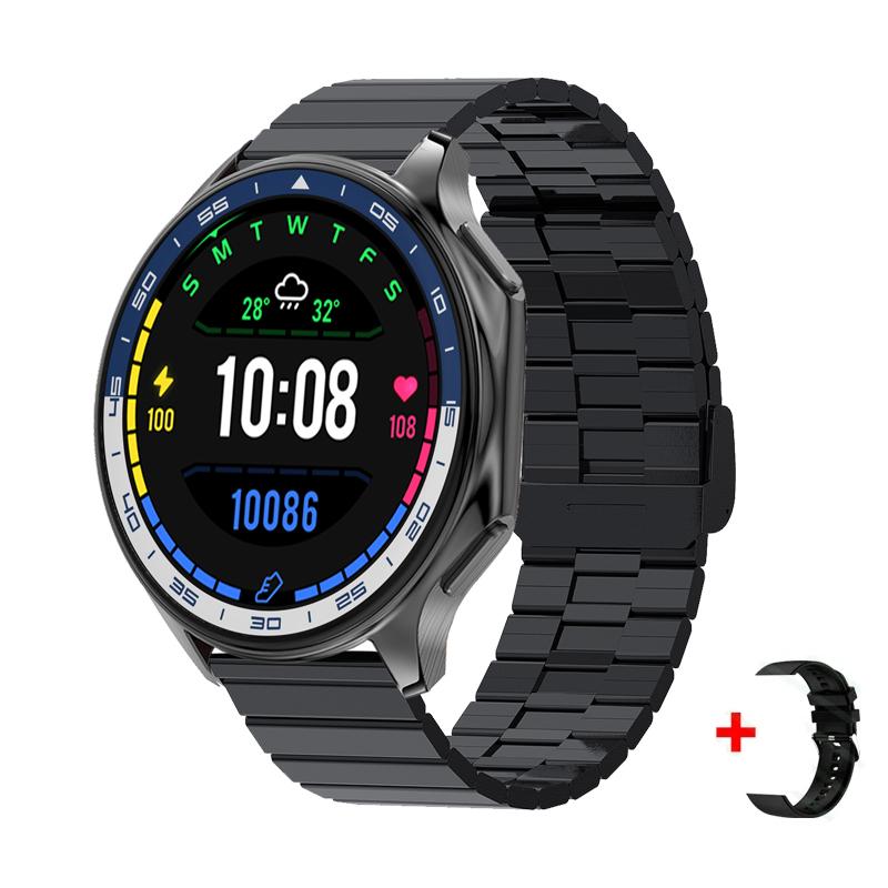 Для OPPO 4G Amoled Смарт-часы для мужчин Bluetooth Вызов Музыка MP4 Воспроизведение видео IP68 Водонепроницаемый фитнес-трекер Часы для бега Активный отдых на свежем воздухе Android