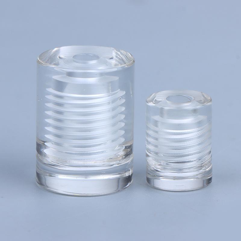 Heavy Duty Clear Acrylic Advertising Screws Transparent Support Nails for Billboard Glass Wall Installation
