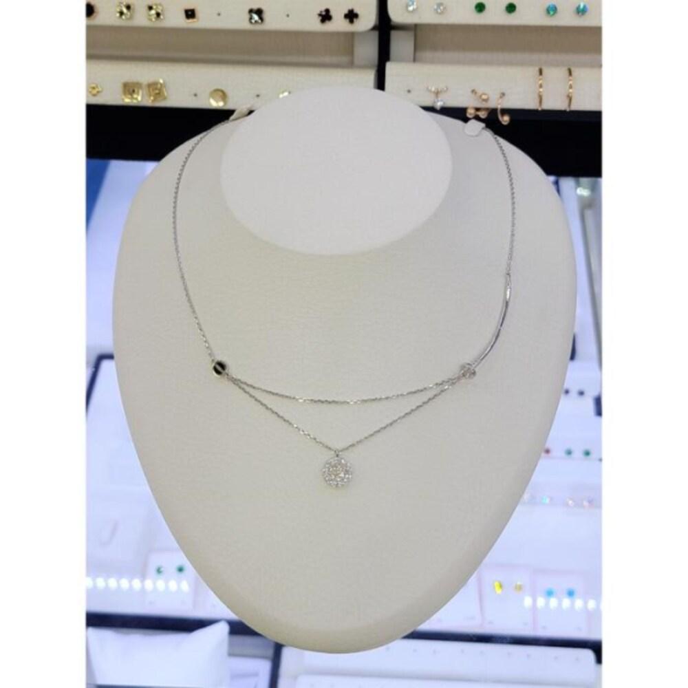 Pachichi Save Zone 05 92.5 Silver Coin Chain Necklace Sv1127428 (10441285)