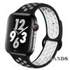 Спортивный ремешок для Apple Watch Band 46 мм 44 мм 40 мм 42-38-41 мм 45 мм Дышащий браслет iWatch Series 10 9 8 7 6 SE 5 3 Ultra 2 49 мм