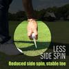 4 шт. тройники для гольфа, небьющиеся пластиковые тройники для гольфа, уменьшающие трение и боковое вращение, аксессуар для гольфа для любителей гольфа