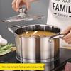 Универсальная суповая и кухонная кастрюля Shangheng из нержавеющей стали 304
