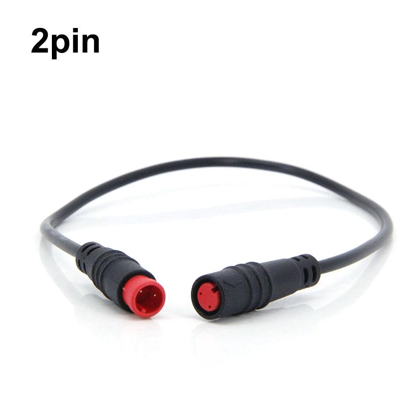 30 см M8 2 3 5-контактный датчик скорости электровелосипеда, мужской-женский M/F, удлинительный кабель для электровелосипеда, водонепроницаемый штекер провода