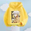 One Piece Luffy Cartoon Children's Hoodie Cartoon Printed Autumn and Winter Long-sleeved Sweatshirt Boys Girls Kawaii Casual Top