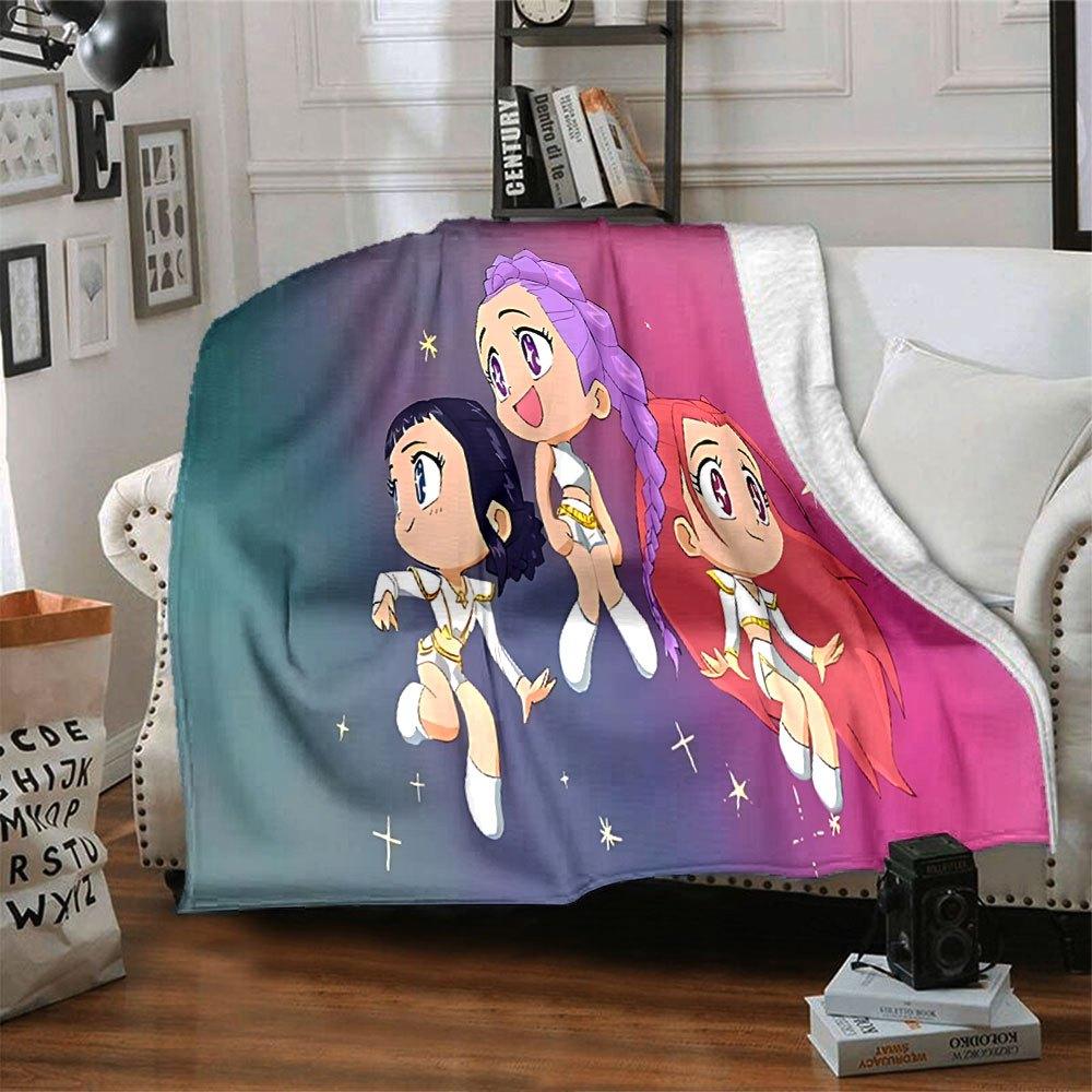 1pc hunter x (6) Blanket Soft Warm Throw for Home, Office, Travel All Season Cozy Bedding Gift, Office Cozy AccessoryB06
