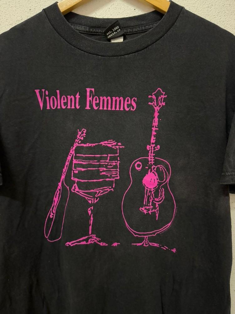 Футболка унисекс в ретро-стиле с изображением группы Violent Femmes, черная, классический стиль, размеры S-5XL, KH12636