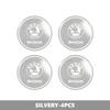 PBMN1 For Skoda 4PCS 56mm Car Wheel Tire Hub Center Sticker Badge Accessories Octavia A5 A7 RS Fabia Superb Rapid Karoq