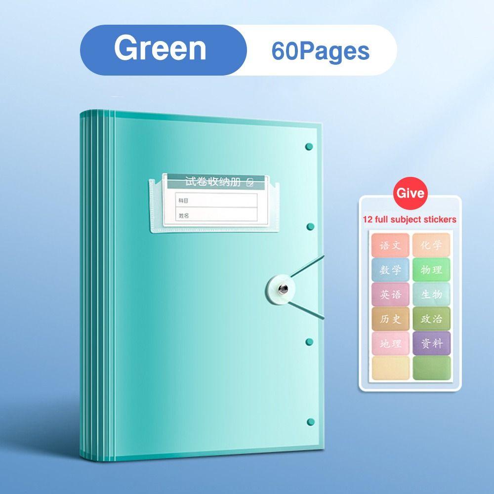 Waterproof A3 File Folder Large Capacity Storage Booklet High Quality Document Bag Student