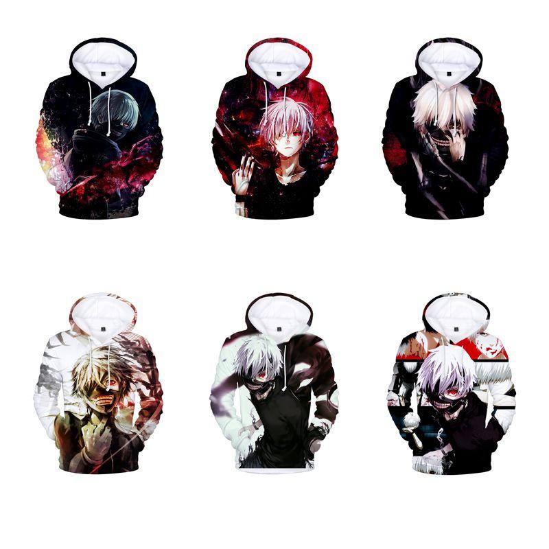 Unisex Tokyo Ghoul Hoodie With 3d Print Design And Casual Cosplay Costume Appeal