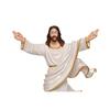 Воскресший Иисус Христос (3 x 10 x 12 дюймов) Идол и экспонат для подарков и декора (белый)