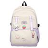 Large Capacity Backpack Student Schoolbag Women's Color Contrast Backpack
