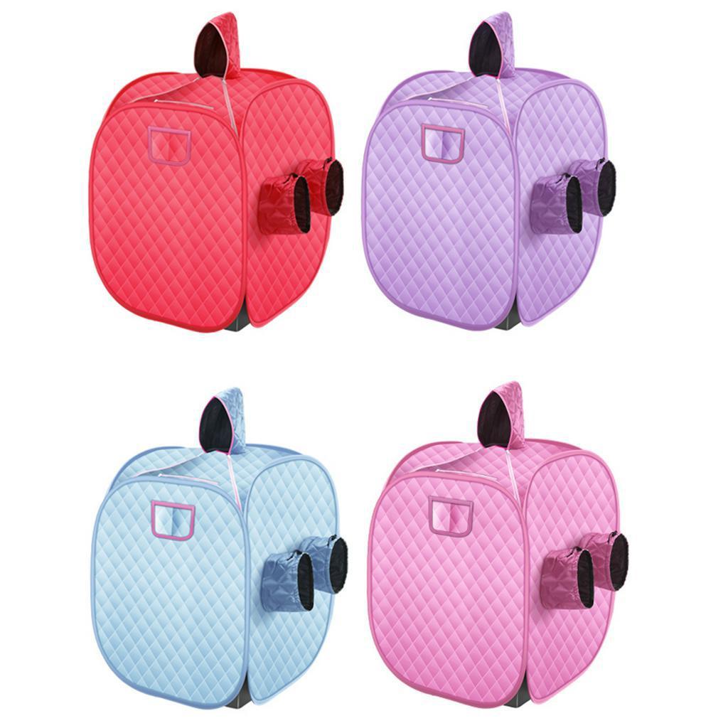 Портативная пароварка для сауны 1000 Вт с пультом дистанционного управления для похудения, бытовая сауна для похудения, легкость при бессоннице, полезно для здоровья всего тела, 2 л, Пу Хо Да Ю, 2 кг