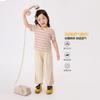 LUSON children's summer pleated casual pants