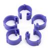 100 Pcs Colorful Bird Animal Leg Band Rings Poultry Clip